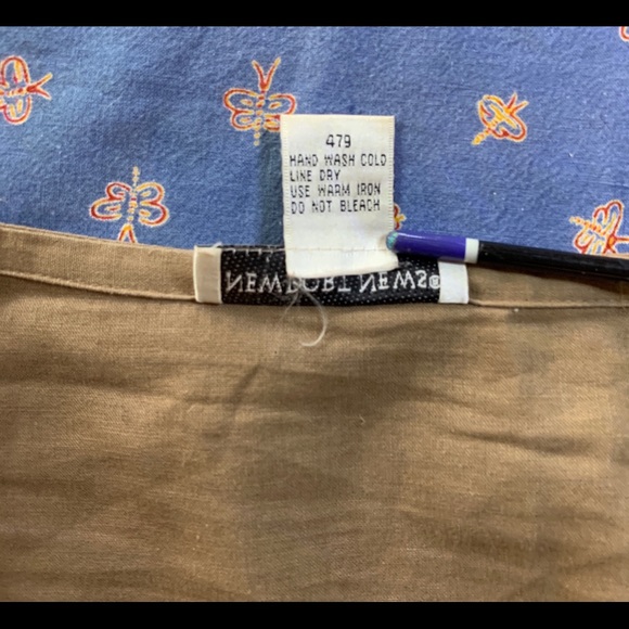 Newport News linen blend skirt - Picture 7 of 7